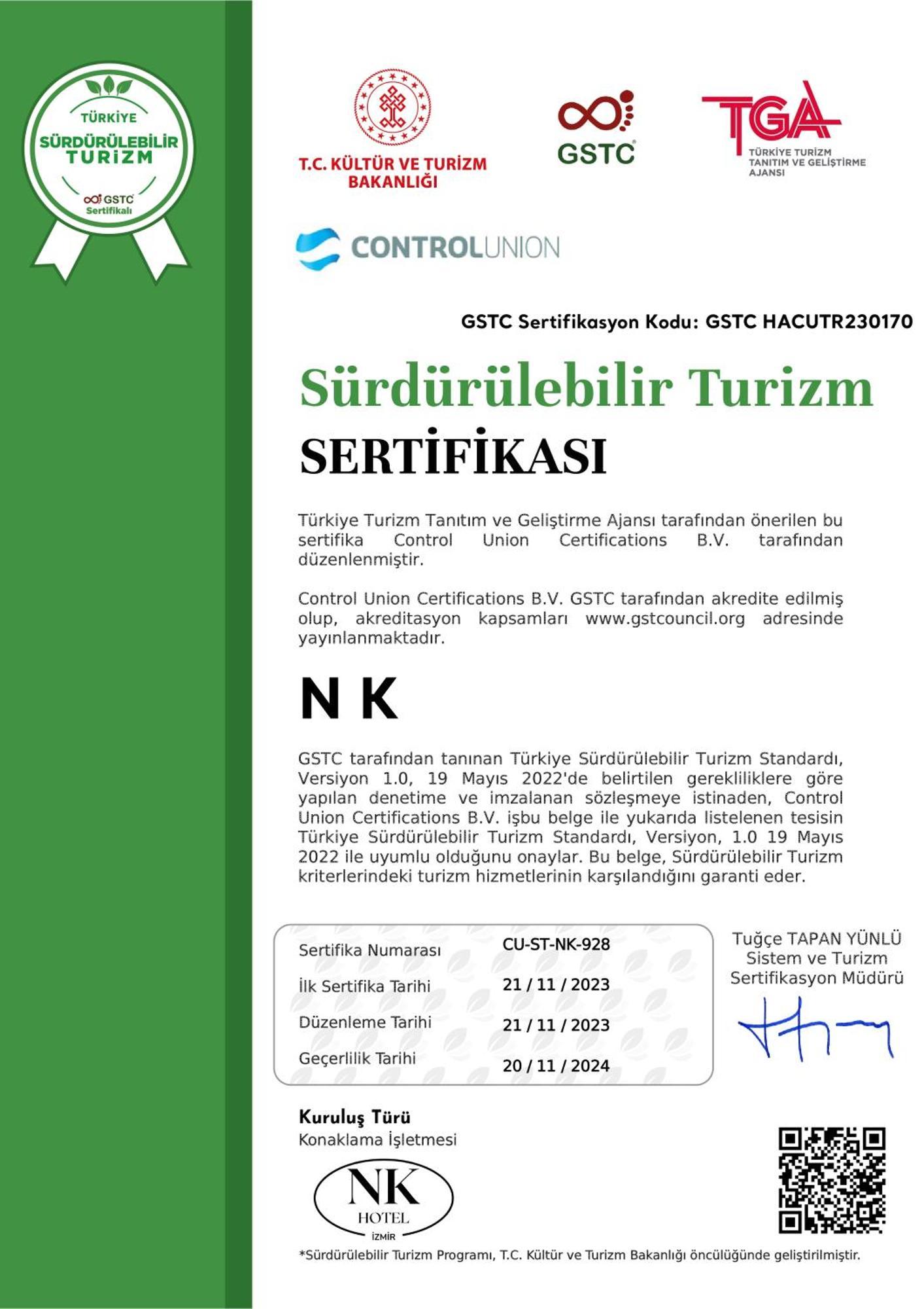 Nk Hotel İzmir Kültér fotó